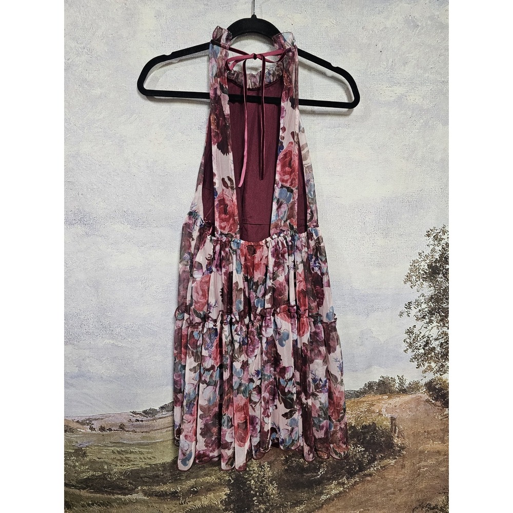 VICI Collection Women's Medium Stable Petals Mini Dress Floral Print - Picture 13 of 16